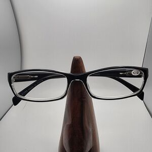 NWOT Yogo Vision Black & Clear +2.50 Readers